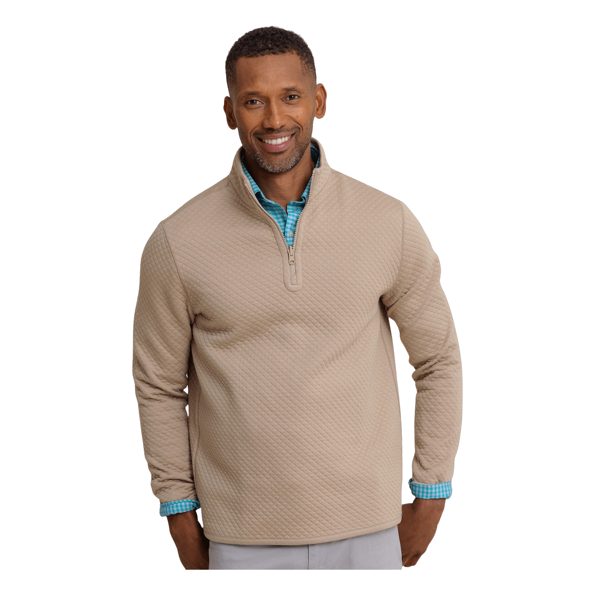 Oak Island Reversible Quarter Zip