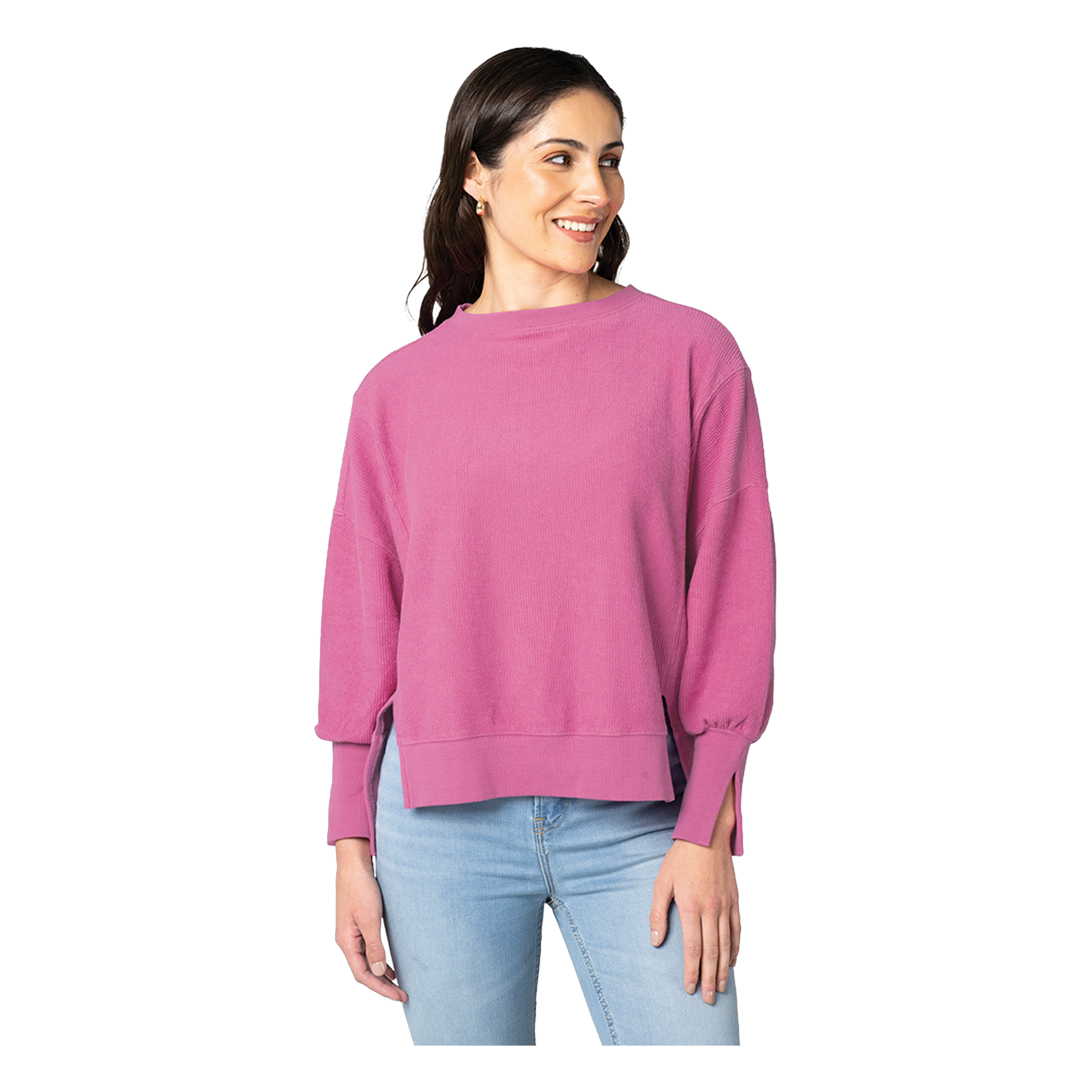 Women's Camden Spliced Crew Neck