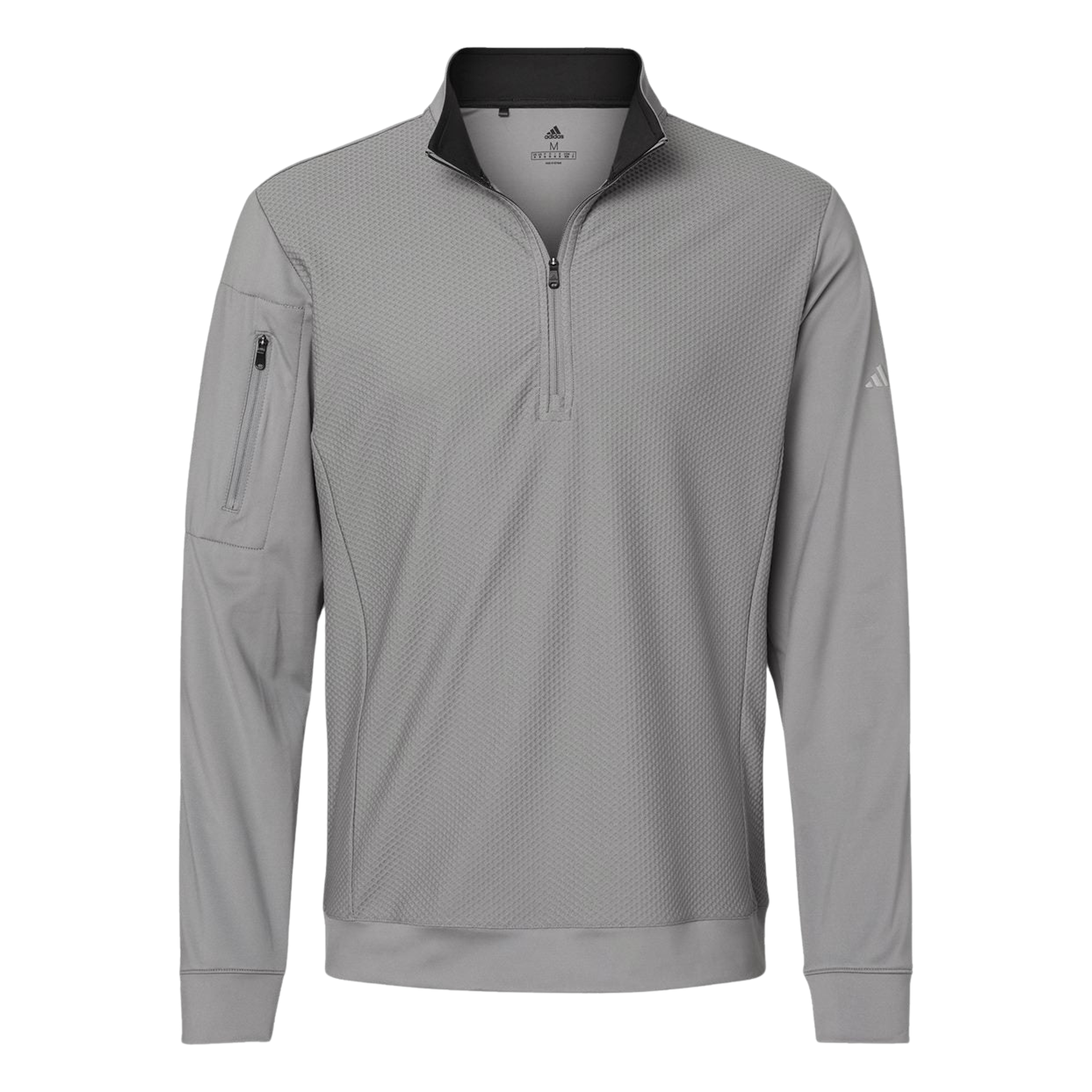 Performance Textured Quarter-Zip Pullover