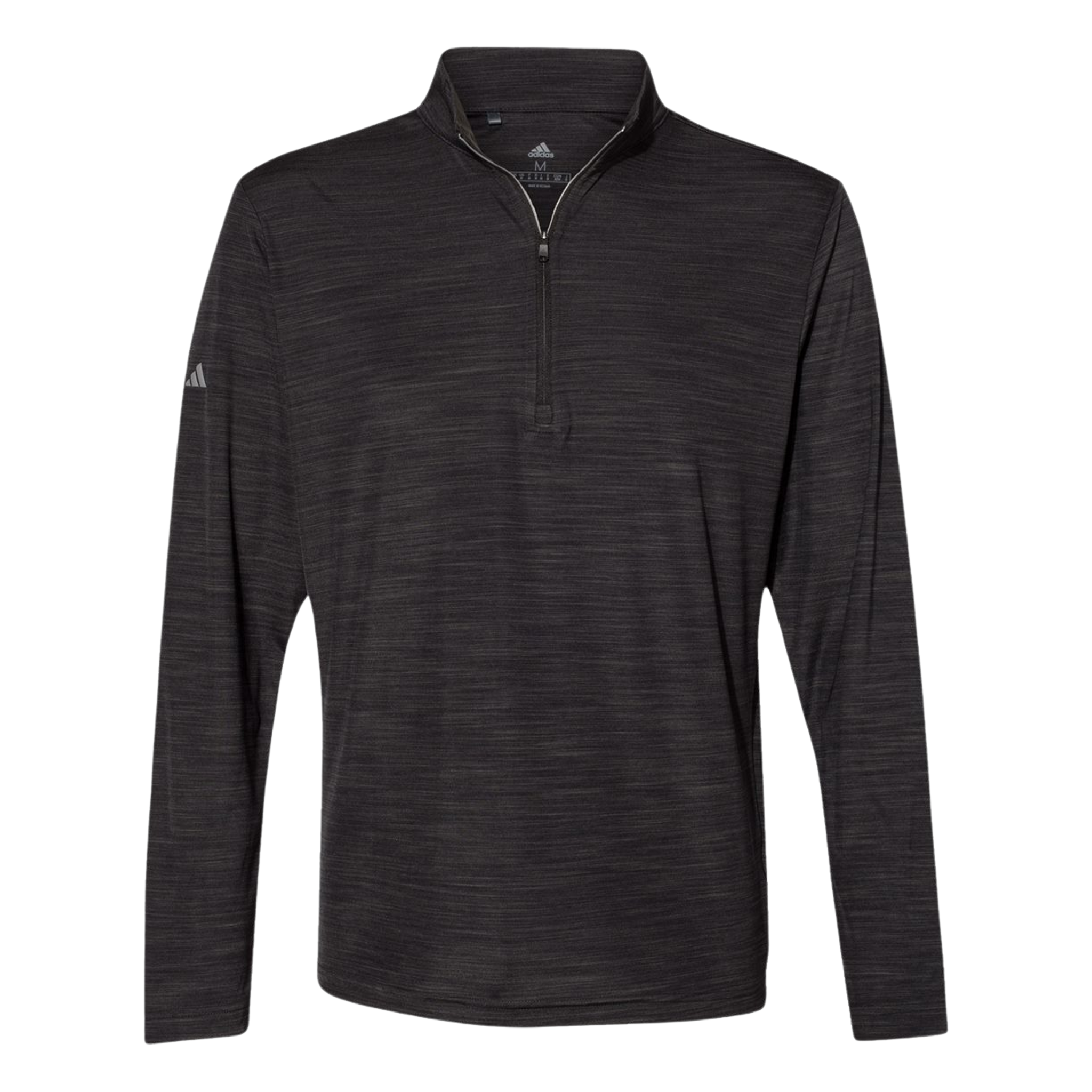 Lightweight Melange Quarter Zip Pullover
