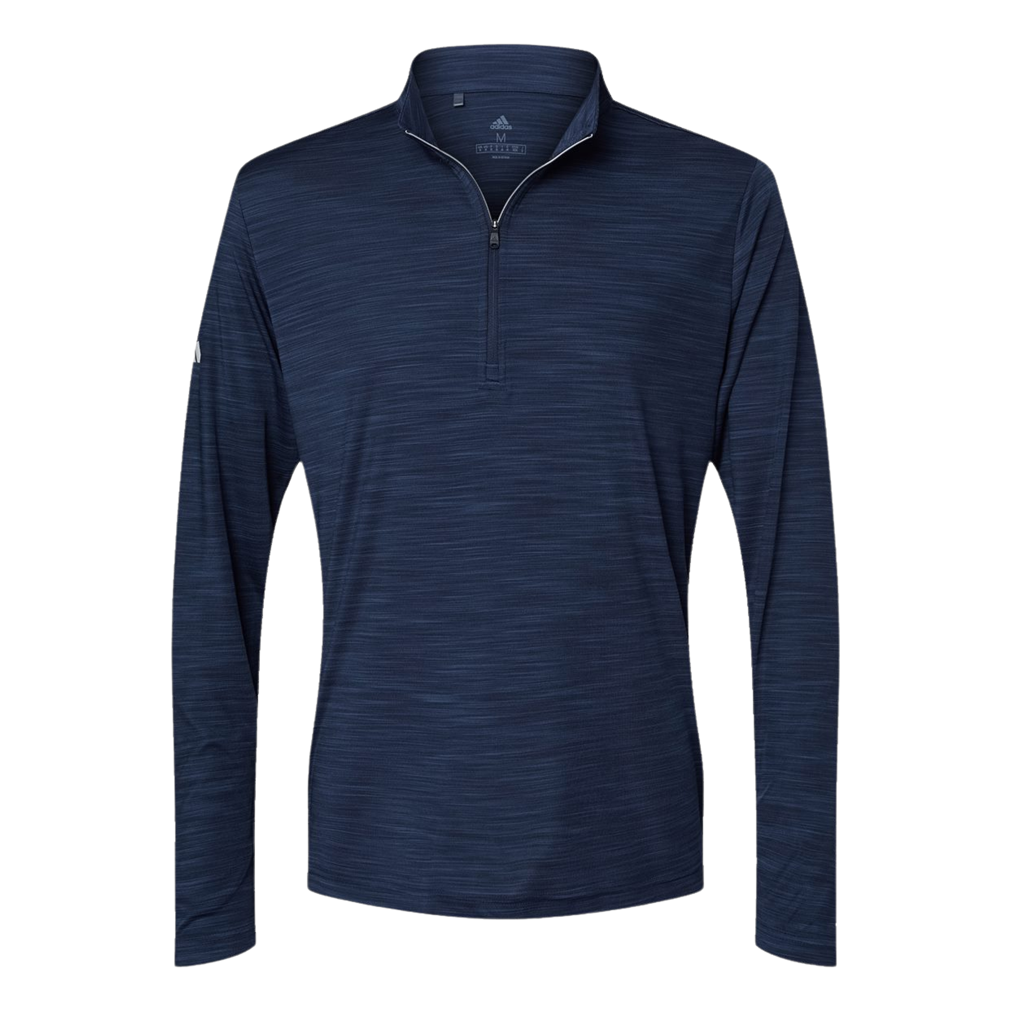 Lightweight Melange Quarter Zip Pullover