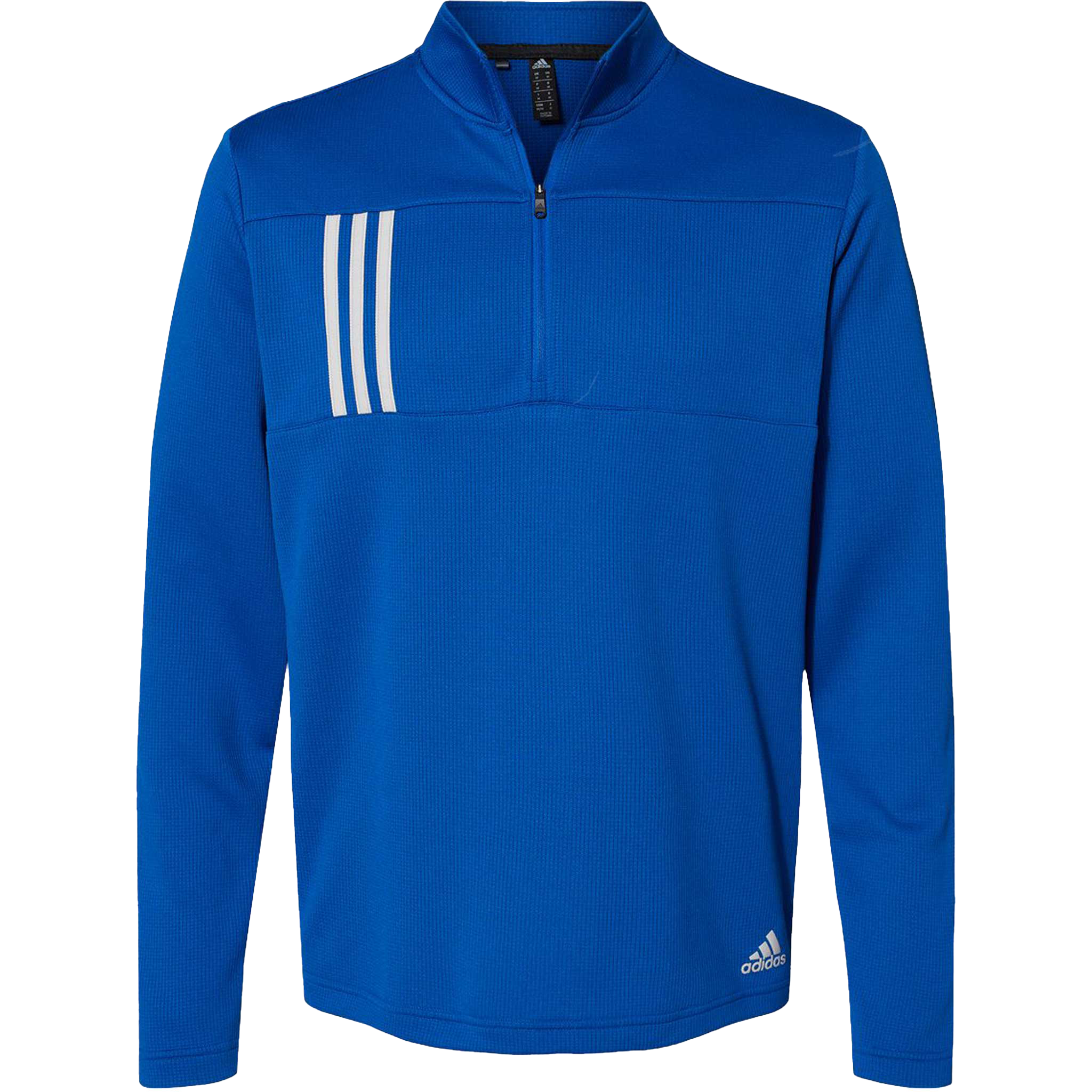 3-Stripes Double Knit Quarter-Zip Pullover
