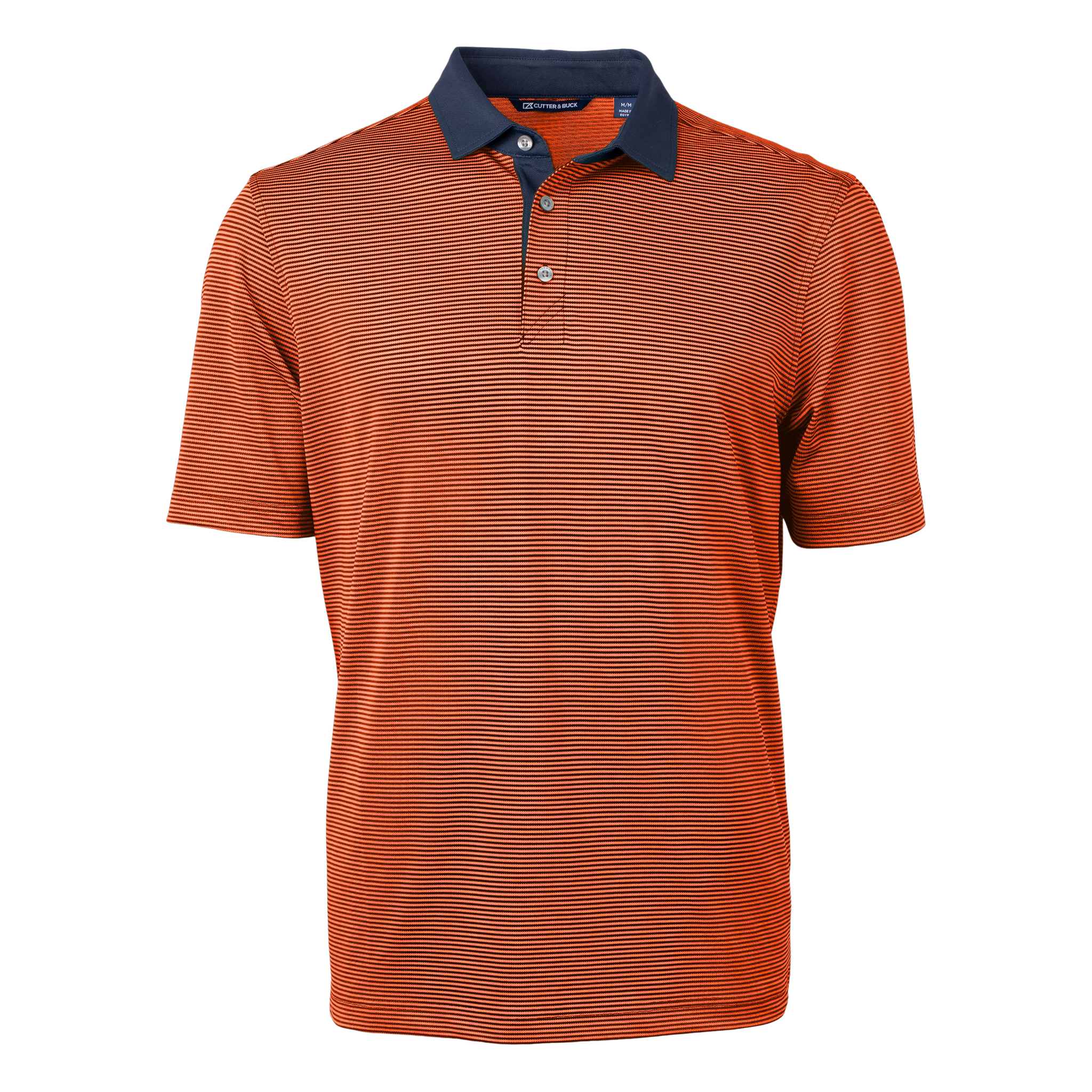 Virtue Pique Micro Stripe Polo