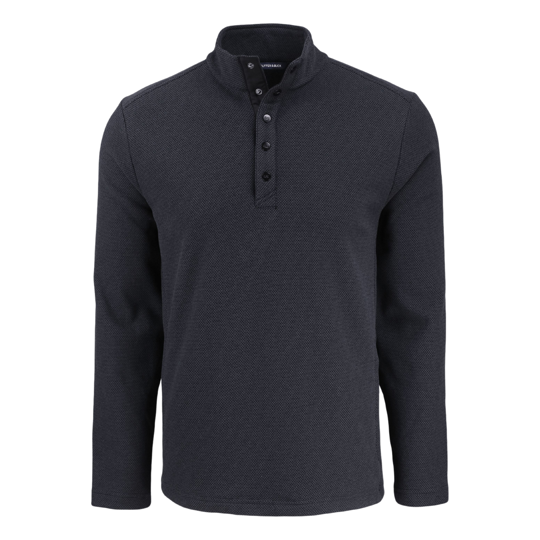 Hunts Point Textured Fleece Snap Pullover