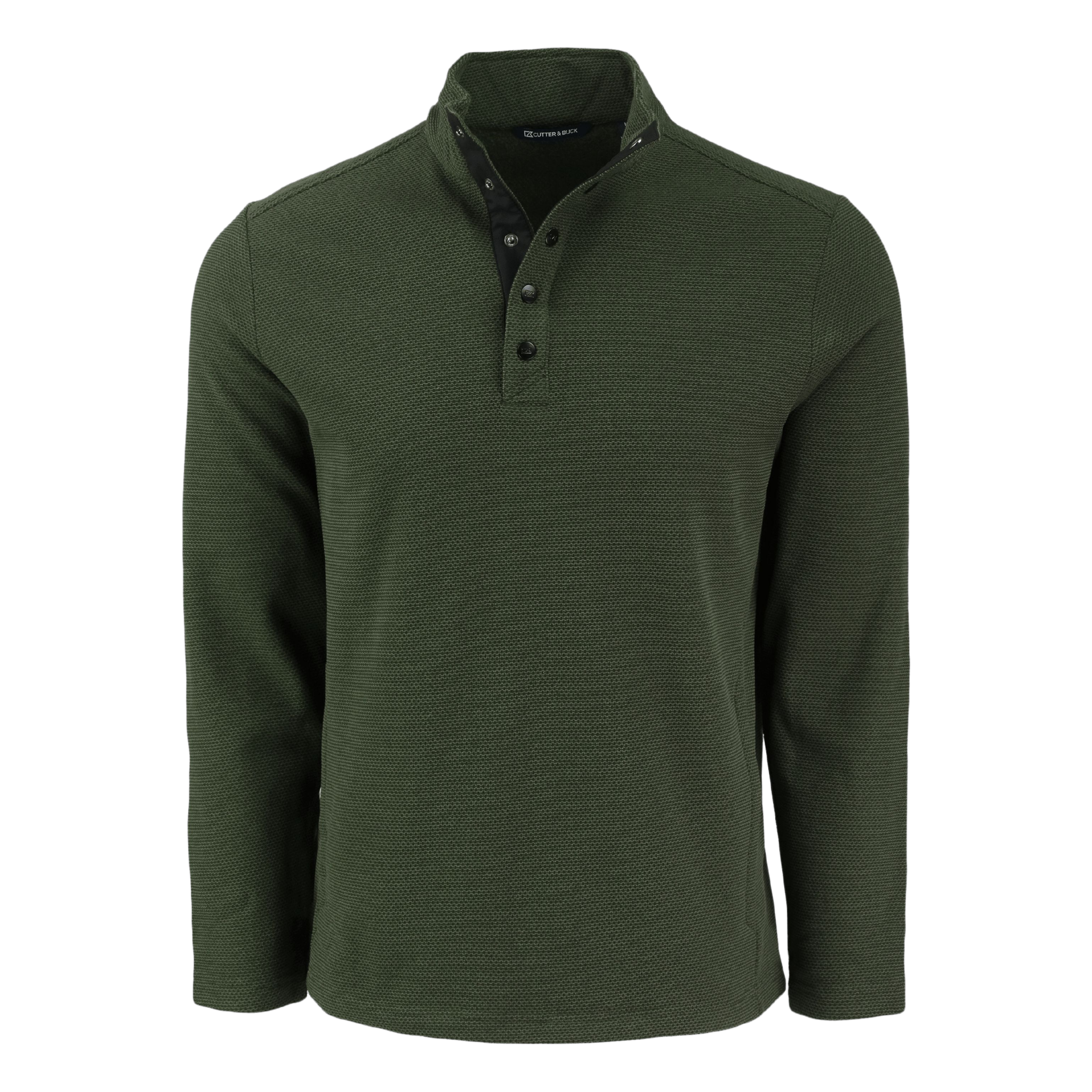 Hunts Point Textured Fleece Snap Pullover
