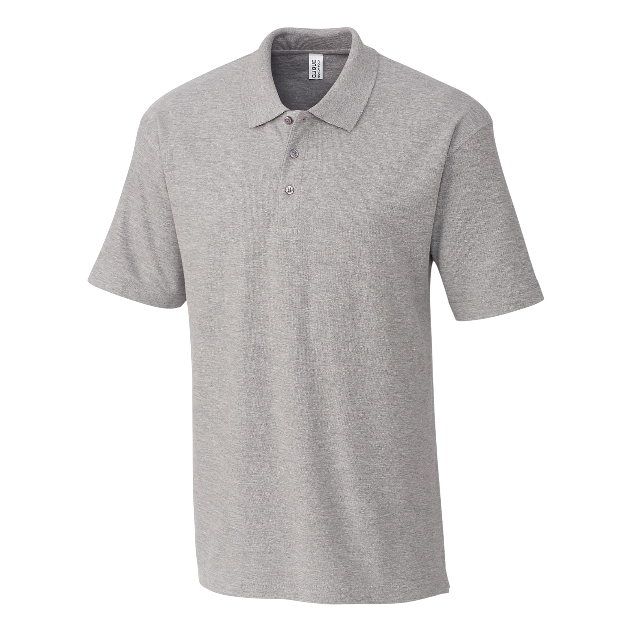 Addison All Cotton Pique Short Sleeve Mens Polo
