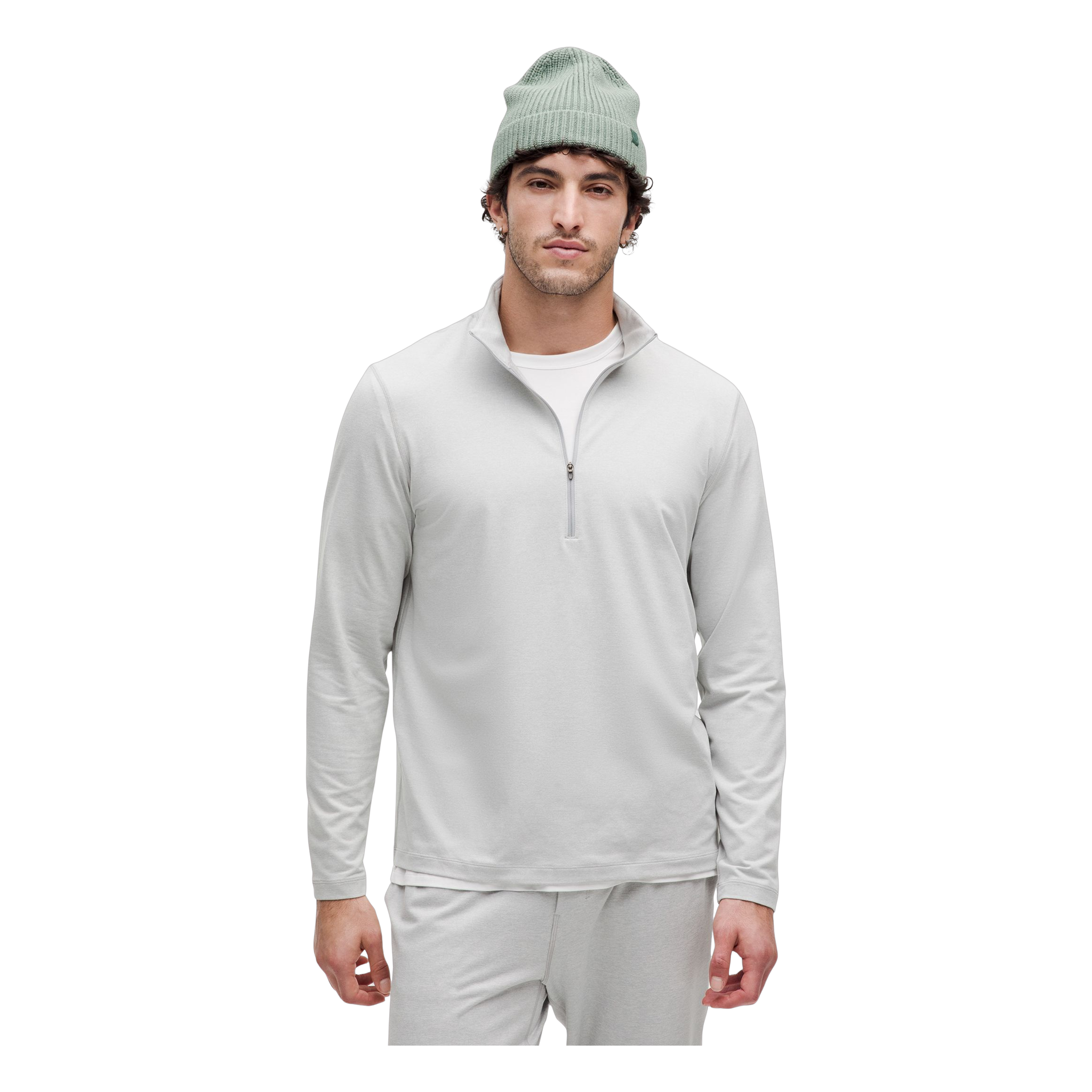 Soft Jersey Half Zip