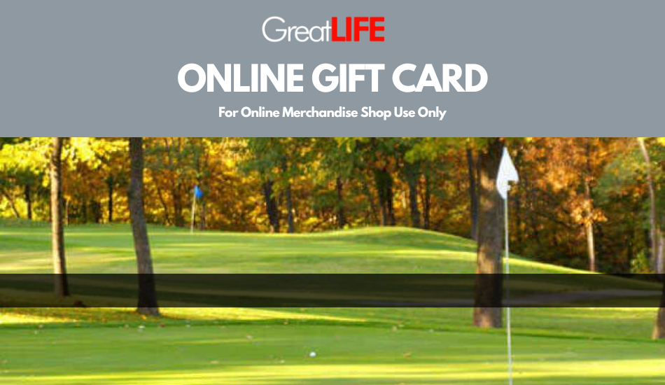GreatLife Corporate Online Shop Gift Card